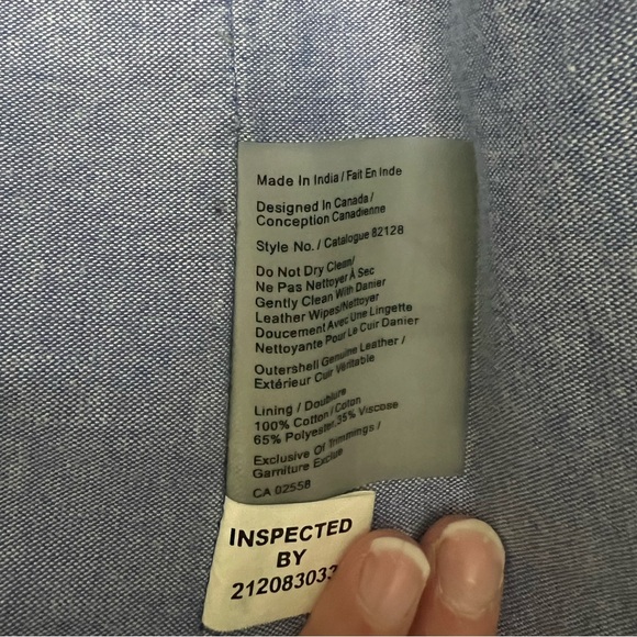 Blink leather jacket M - Picture 3 of 4